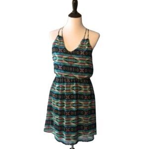 Ophelia for FC Aztec Print Sundress size S